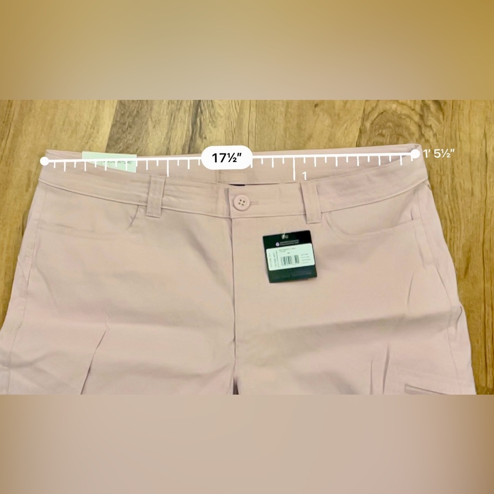 Eddie Bauer Women's Light Plum Women’s 14 Capri Pants - Picture 4 of 14